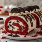 Red Velvet Oreo Cake Roll Explosion Recipe