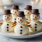 Snowman Oreo Balls Recipe