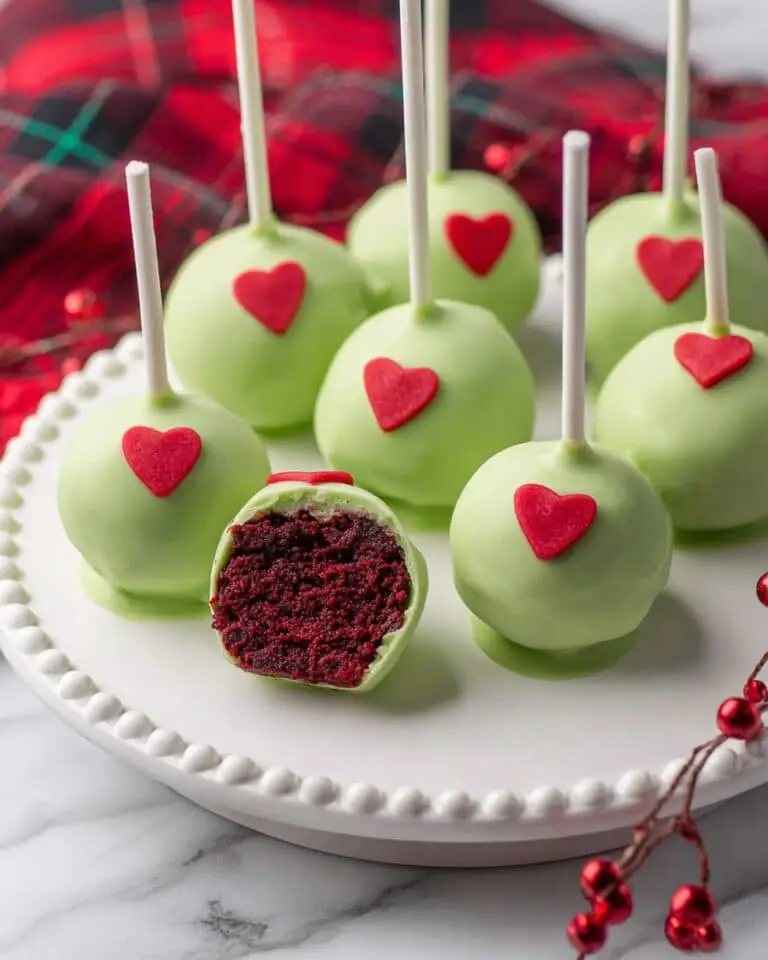 Grinch Cake Pop Recipe