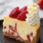 Strawberry White Chocolate Cheesecake Recipe