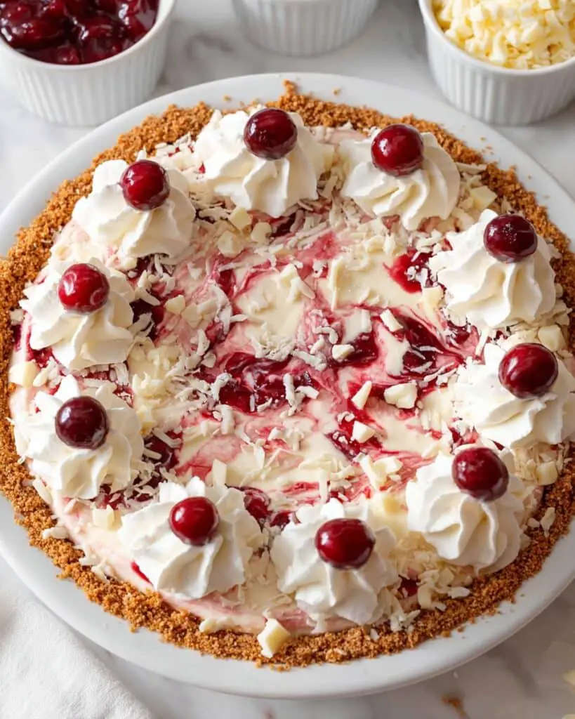 White Chocolate Cranberry Cheesecake Recipe
