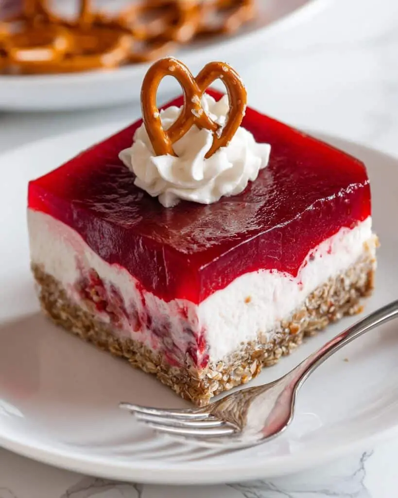 Cranberry Pretzel Salad Recipe