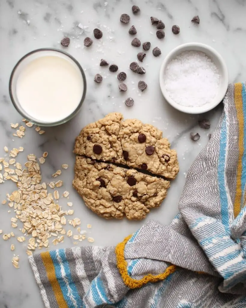 Single Serve Vegan Oatmeal Chocolate Chip Cookie Recipe