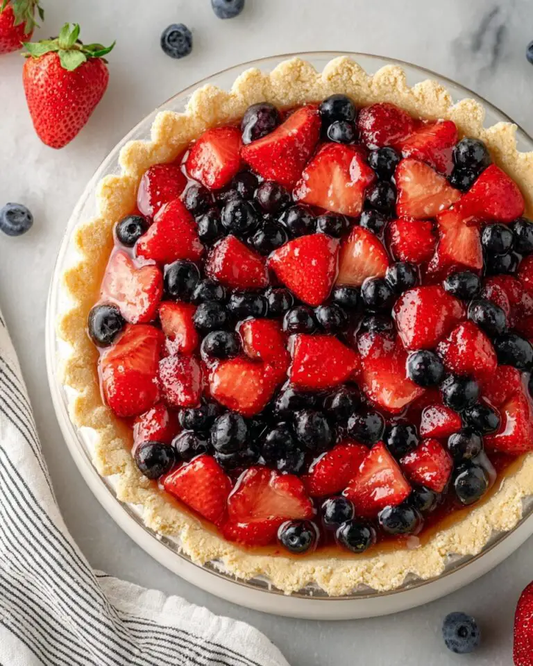 Blueberry Strawberry Pie Recipe