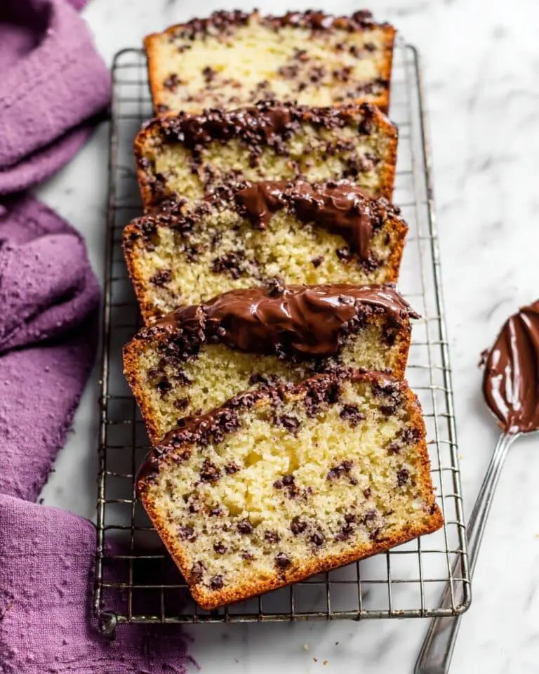 Chocolate Chip Loaf Cake Recipe