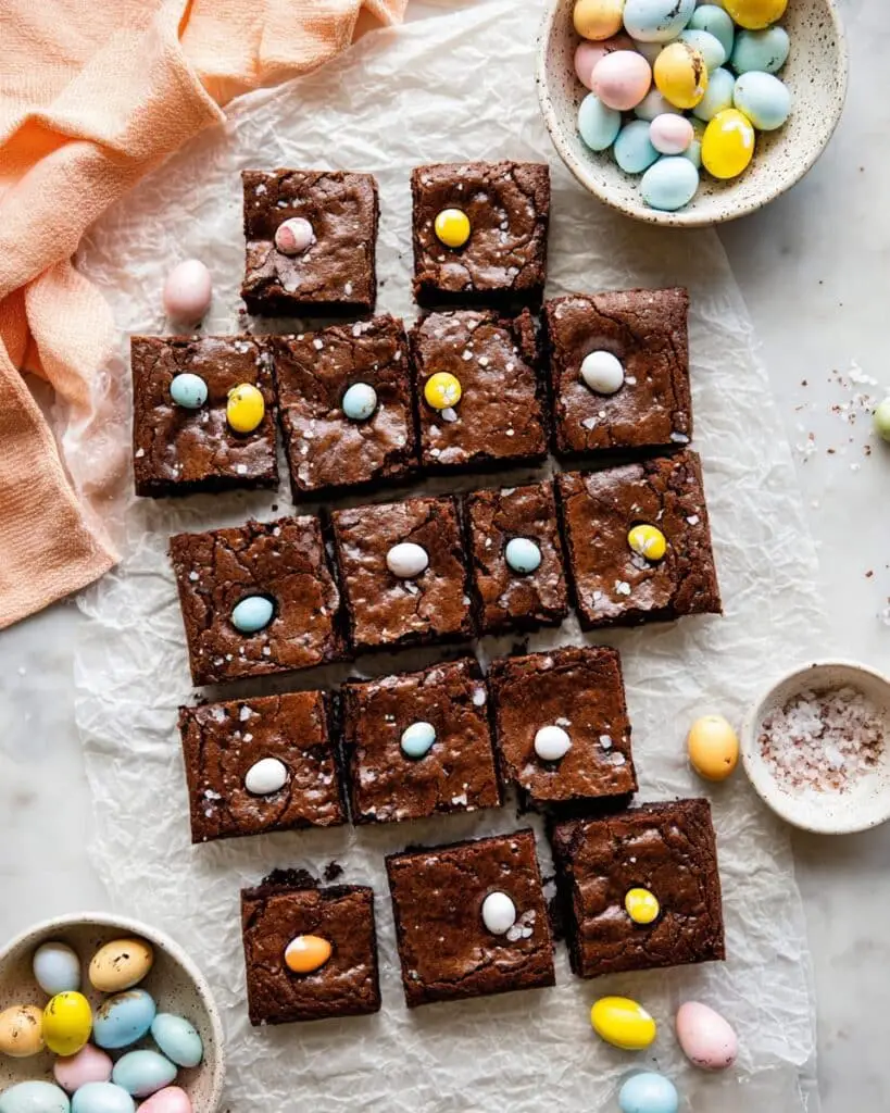 Cadbury Egg Brownies Recipe