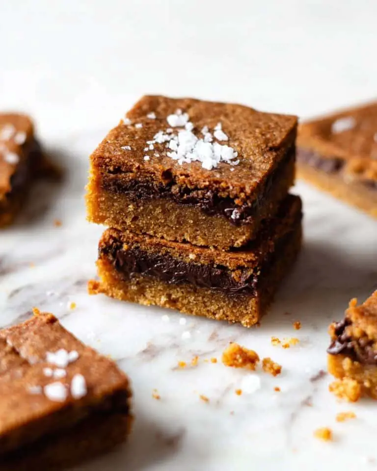 One Bowl Blondies with Chocolate Chips and Toffee Recipe