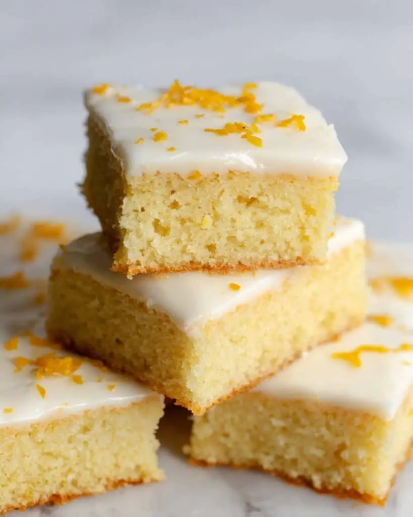 Best Orange Drizzle Traybake Cake Recipe