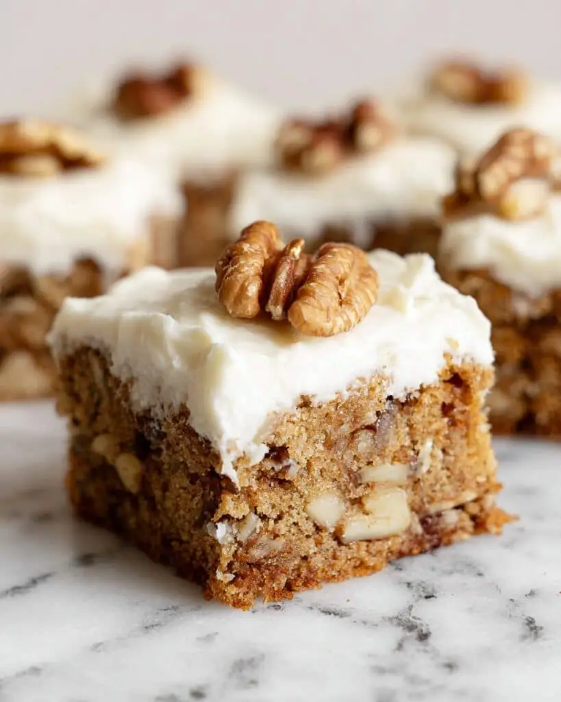 Date & Walnut Traybake Cake Recipe