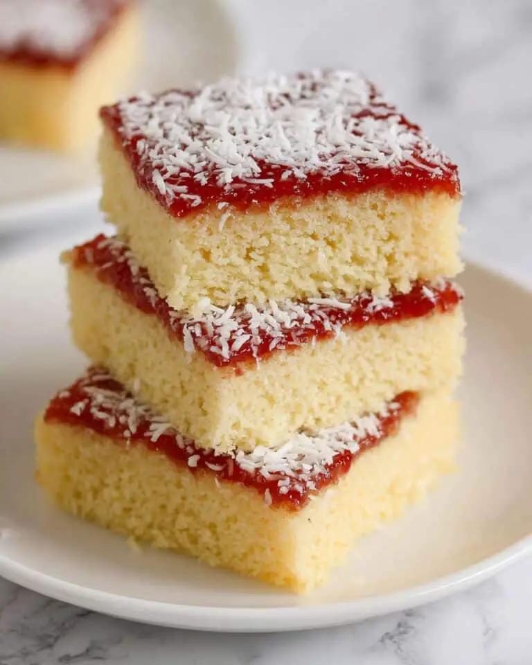 Old School Jam & Coconut Sponge Cake Recipe