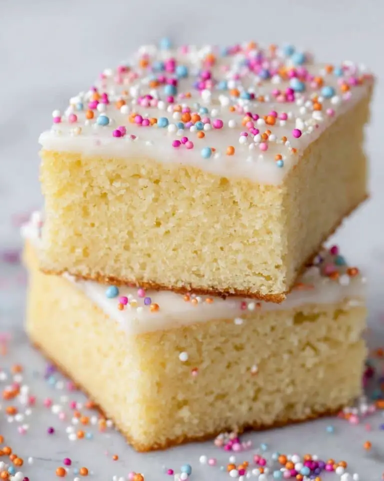 Old School Dinner Sponge Cake Recipe
