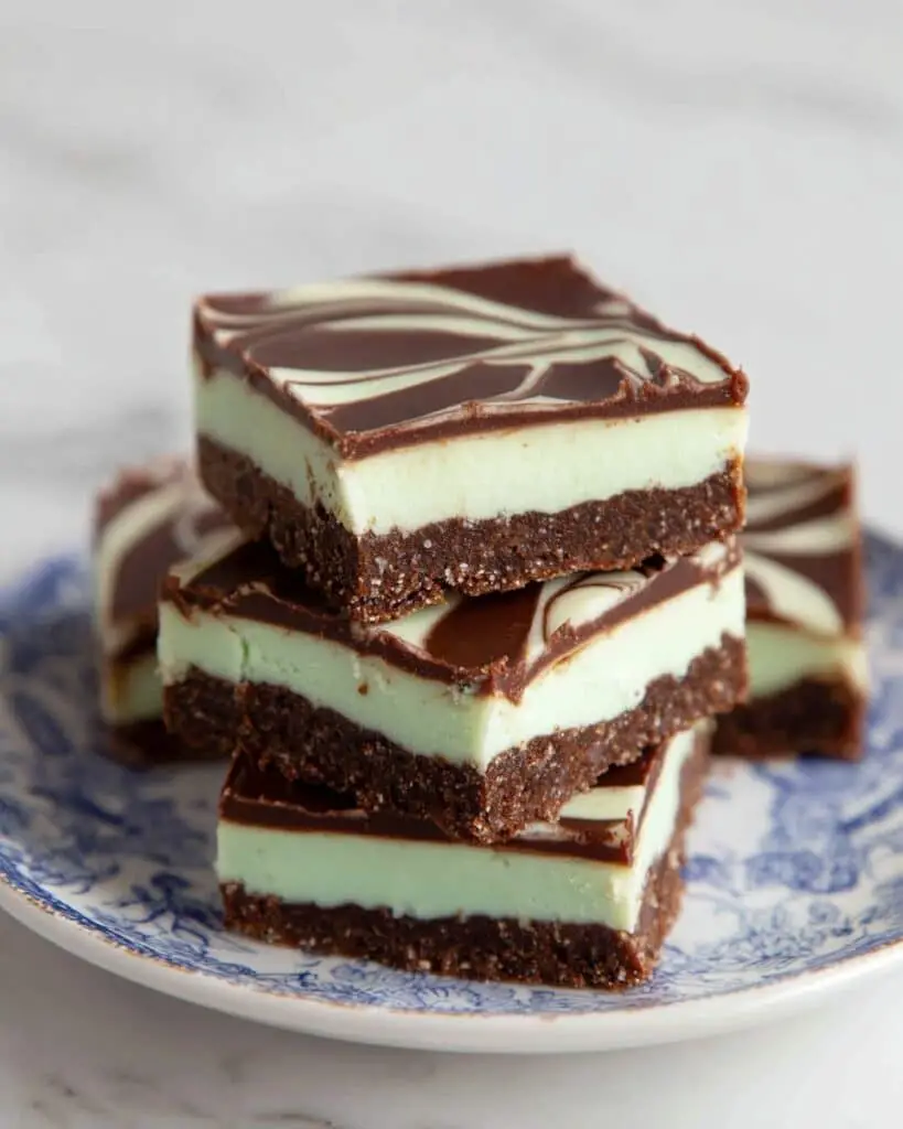 Chocolate Mint Slice (No-Bake) Recipe