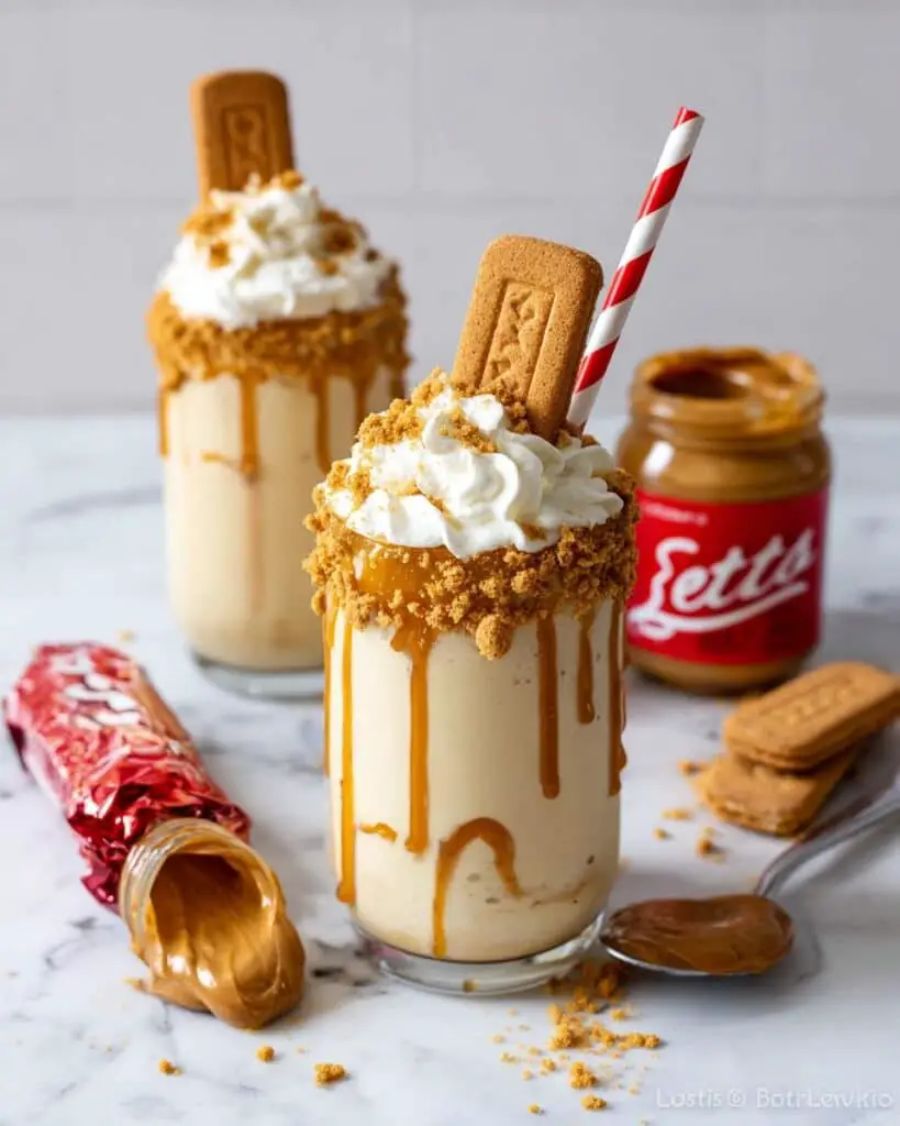 Biscoff Milkshake Recipe