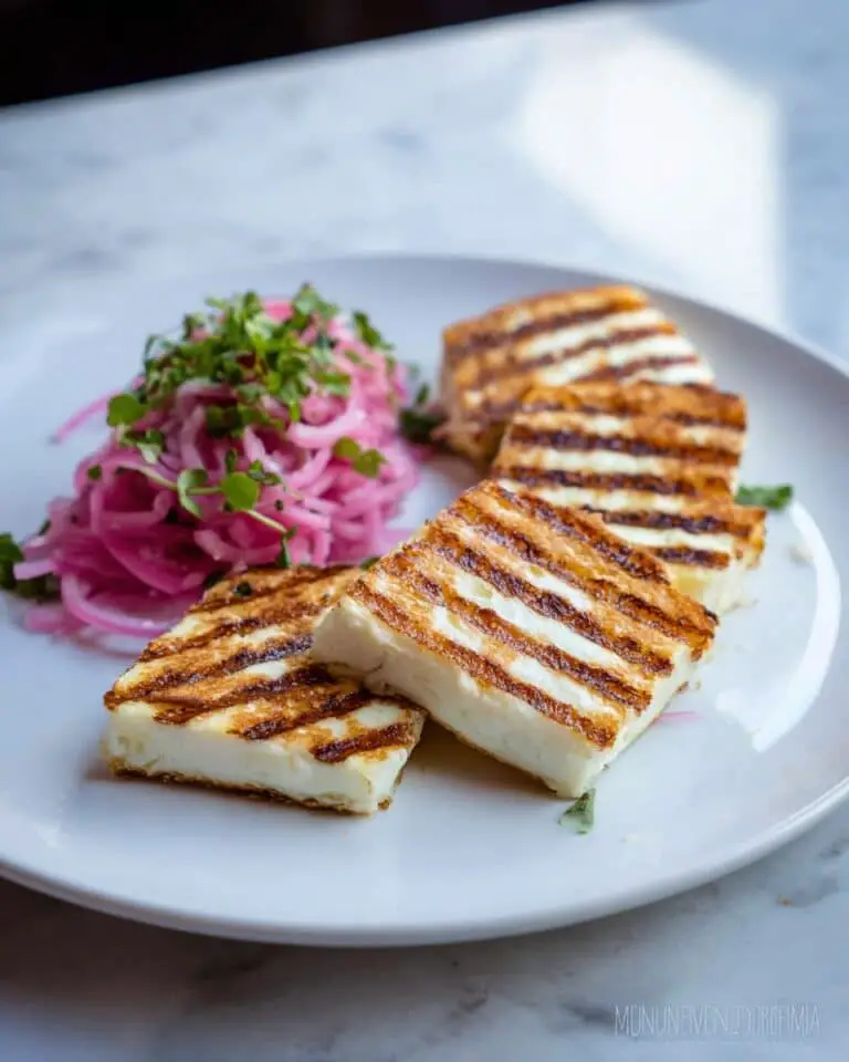 Grilled Halloumi Recipe