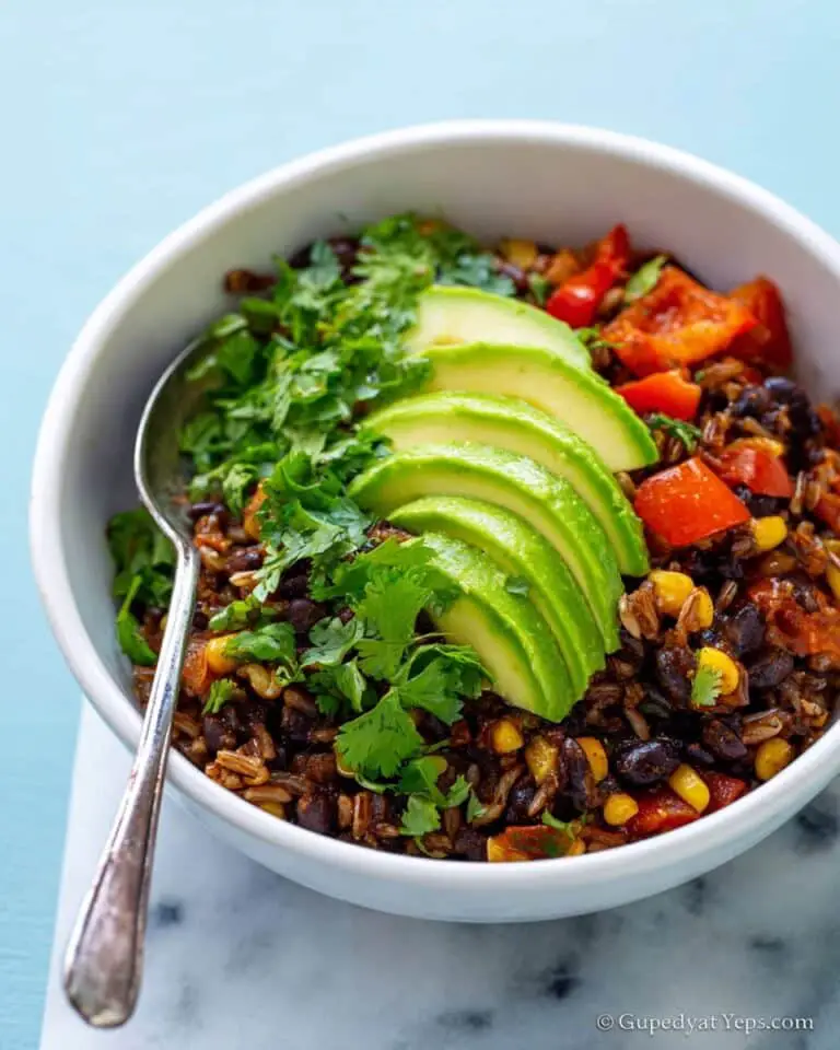 Mexican Omelette with Black Beans, Corn, and Avocado Recipe