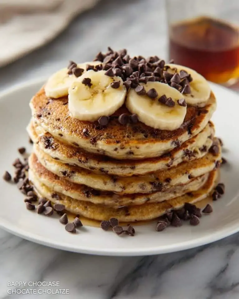 Banana Chocolate Chip Pancakes Recipe