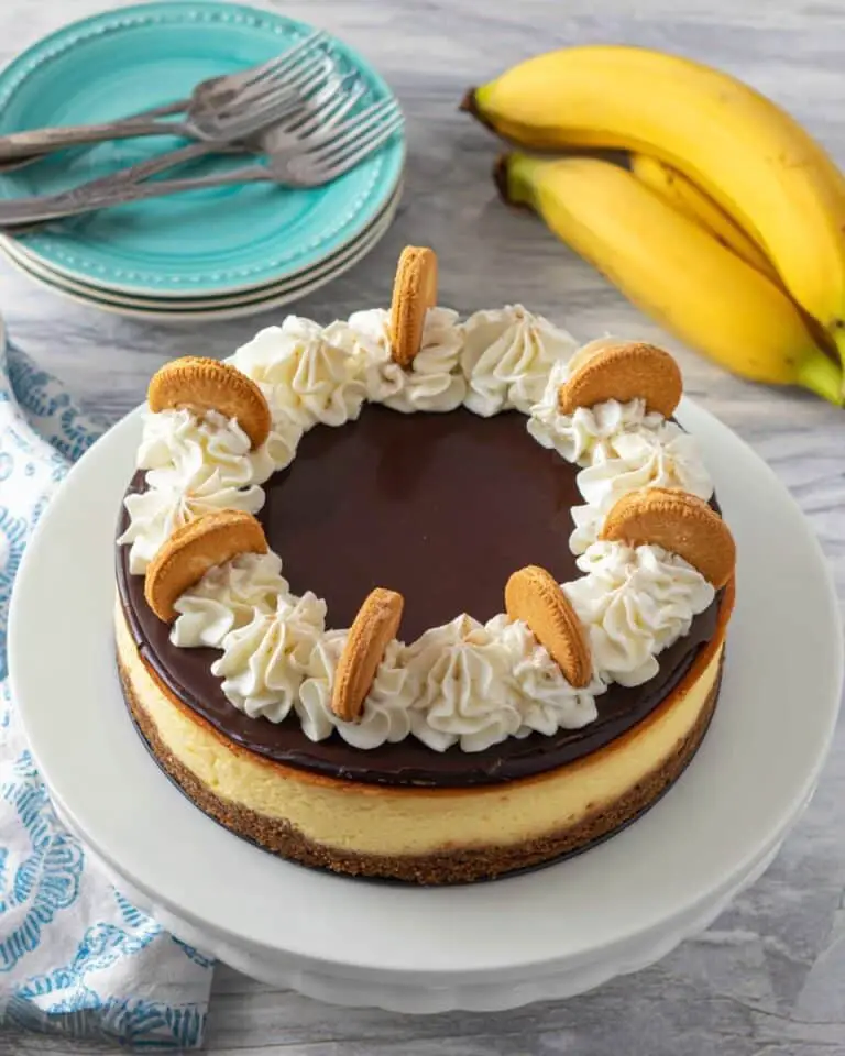 Chocolate Banana Cheesecake Recipe