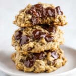 Chocolate Chip Banana Oatmeal Cookies Recipe