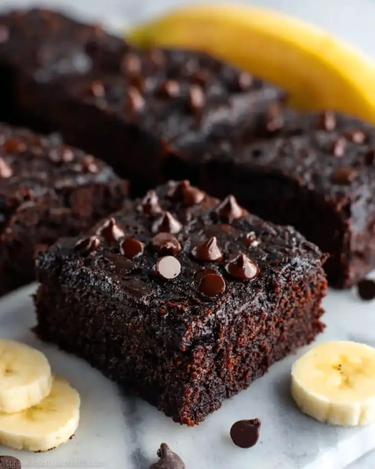 Double Chocolate Banana Cake Recipe