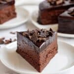 2 Ingredient No Bake Banana Chocolate Cake Recipe