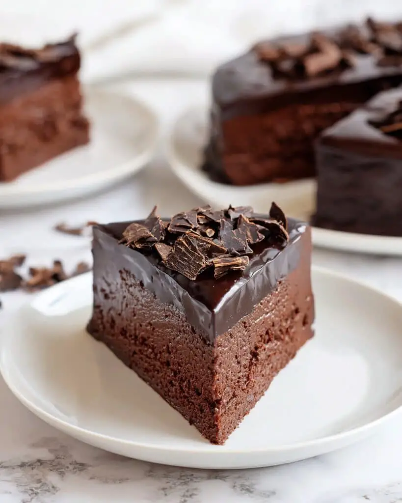 2 Ingredient No Bake Banana Chocolate Cake Recipe