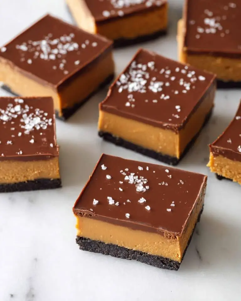 No Bake Chewy Peanut Butter Bars Recipe