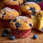 Brown Butter Banana Blueberry Muffins Recipe