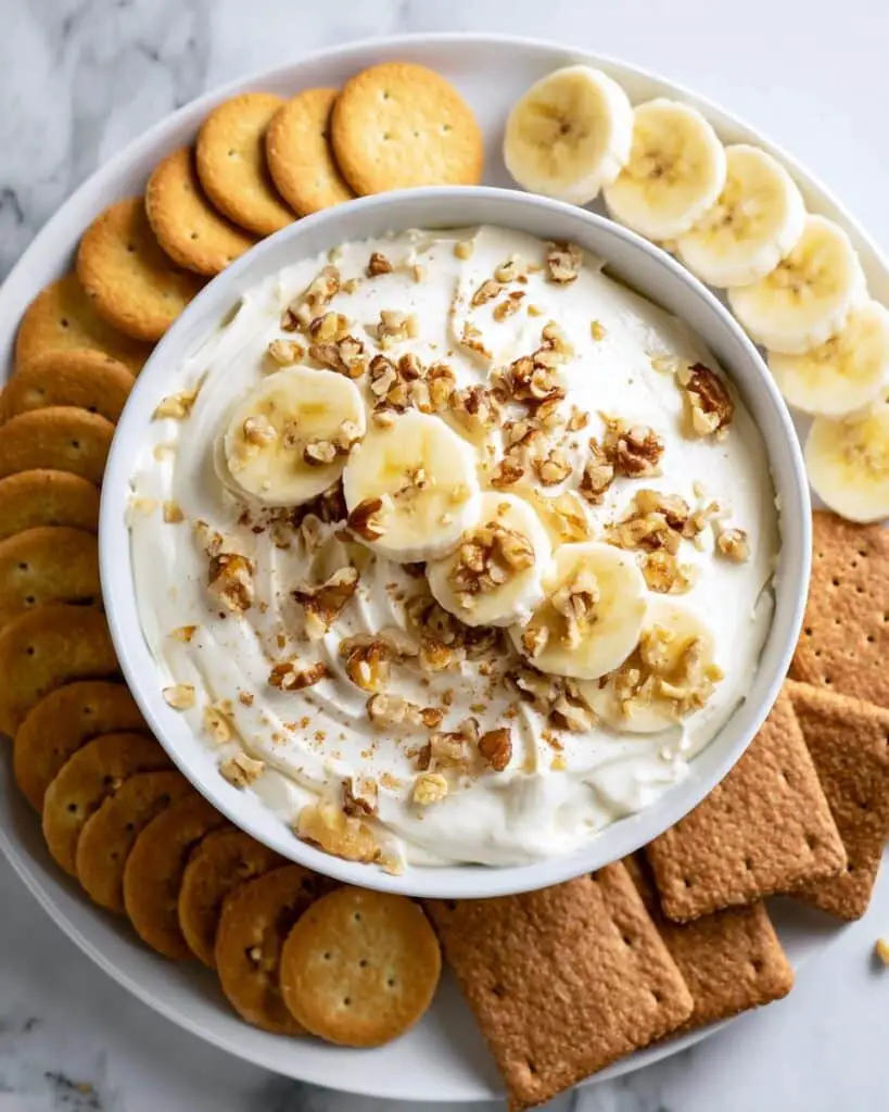 Banana Cream Pie Dip (Easy No Bake Dessert Recipe) Recipe