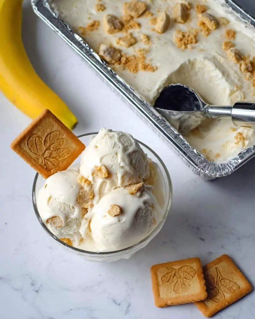 Banana Pudding Cheesecake Ice Cream Recipe