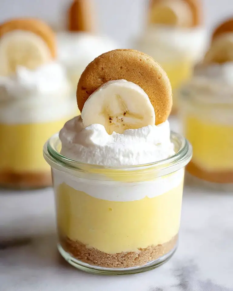 Mini Banana Pudding Cups Recipe