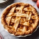 Lattice Crust Vegan Apple Pie Recipe
