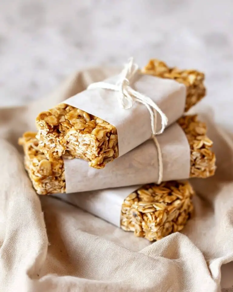 Vegan Strawberry Granola Bars Recipe