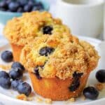 Jumbo Blueberry Cinnamon Toast Crunch Muffins Recipe