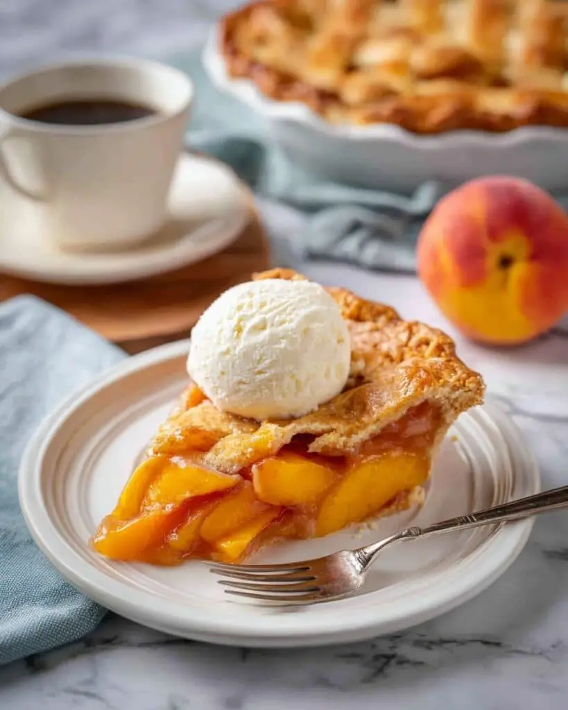 Sweet Peach Pie Recipe