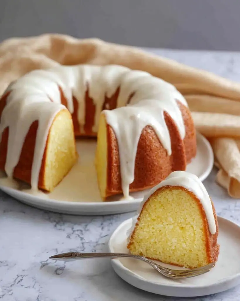 Lemon Bundt Cake with Zesty Lemon Glaze Recipe