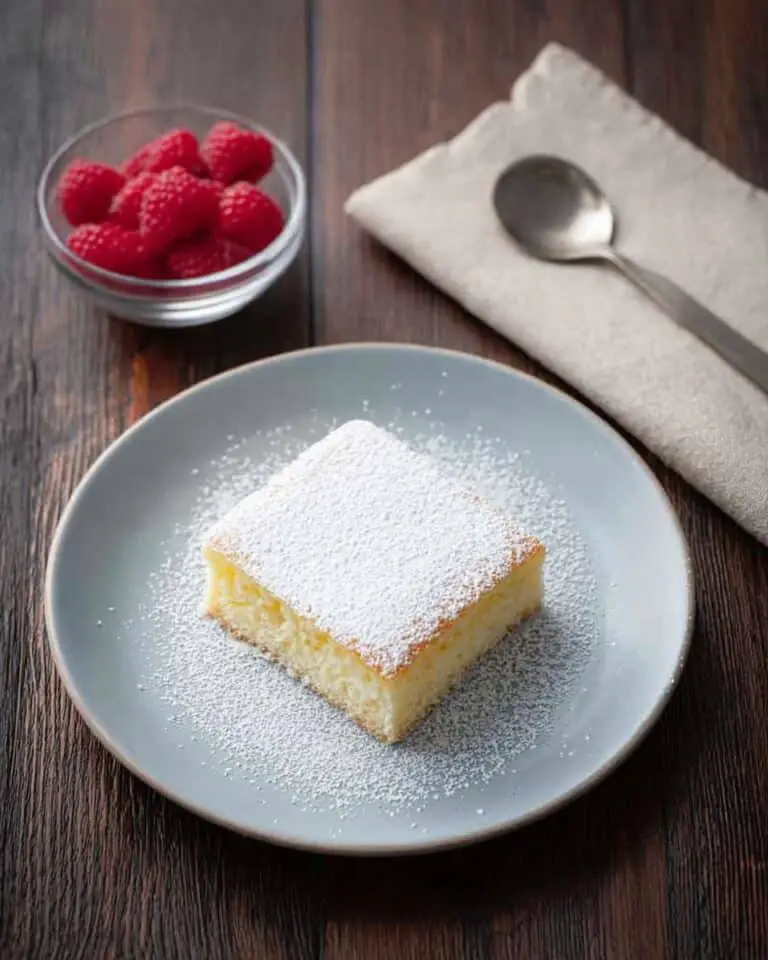 Lemon Custard Cake Recipe