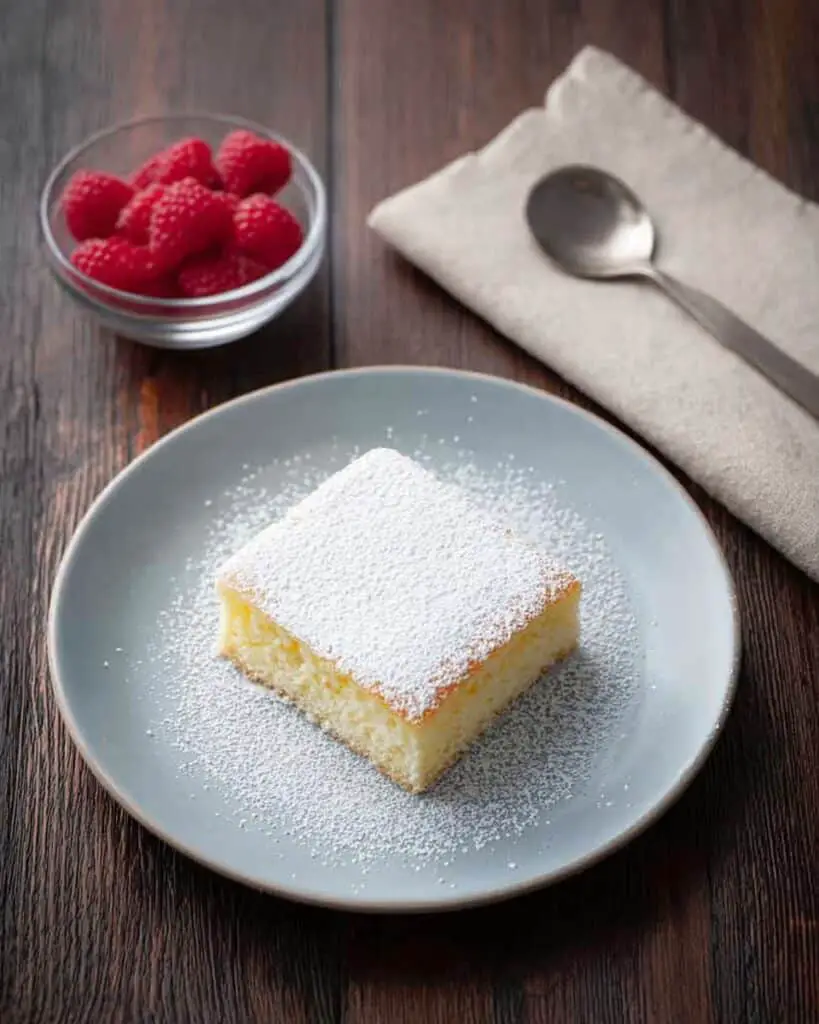 Lemon Custard Cake Recipe