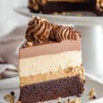 Peanut Butter Chocolate Mousse Cake Recipe