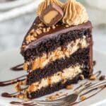 Peanut Butter Chocolate Layer Cake Recipe