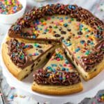 Chocolate Chip Cookie Cake with Vanilla Cocoa Buttercream Recipe