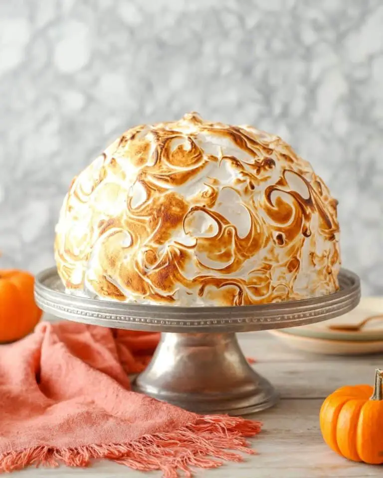 Pumpkin Spice Baked Alaska Recipe