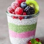 Rainbow Keto Chia Pudding Recipe