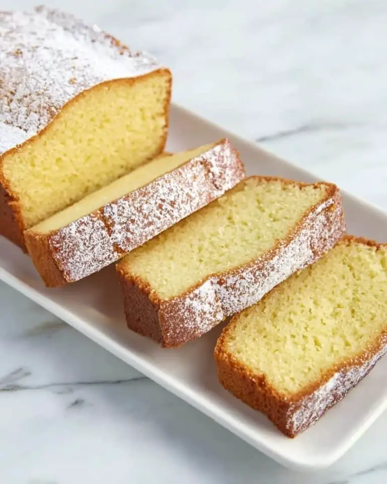 Vanilla Almond Loaf Cake Recipe