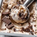Gluten Free Chocolate Brownie Cake Batter Ice Cream Recipe