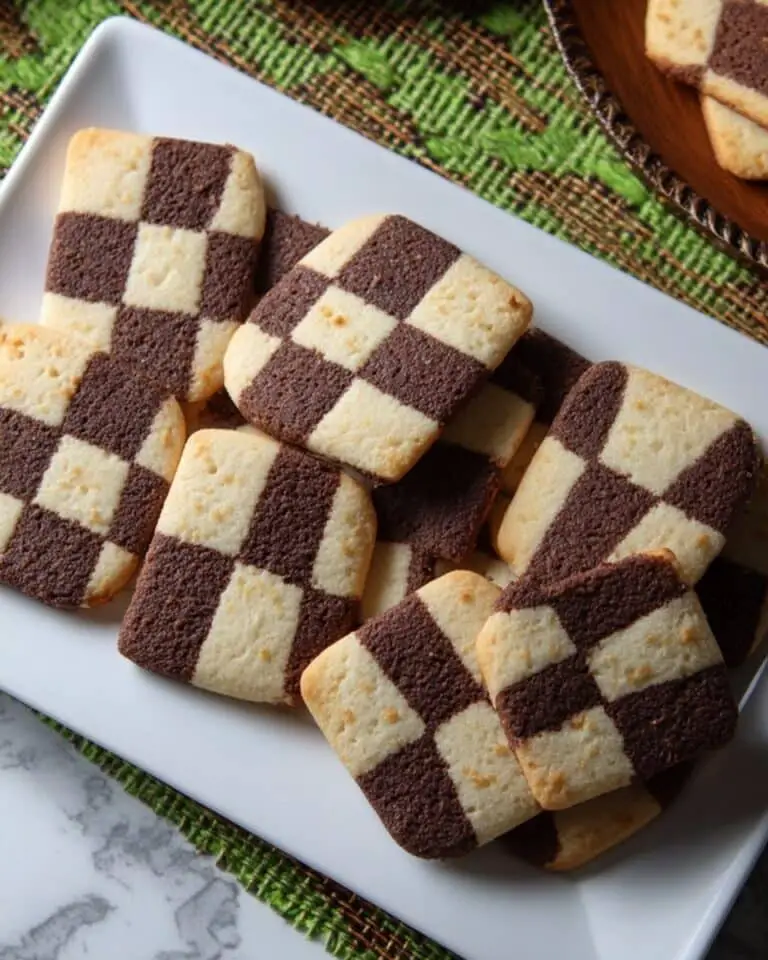 Checkerboard Cookies Recipe