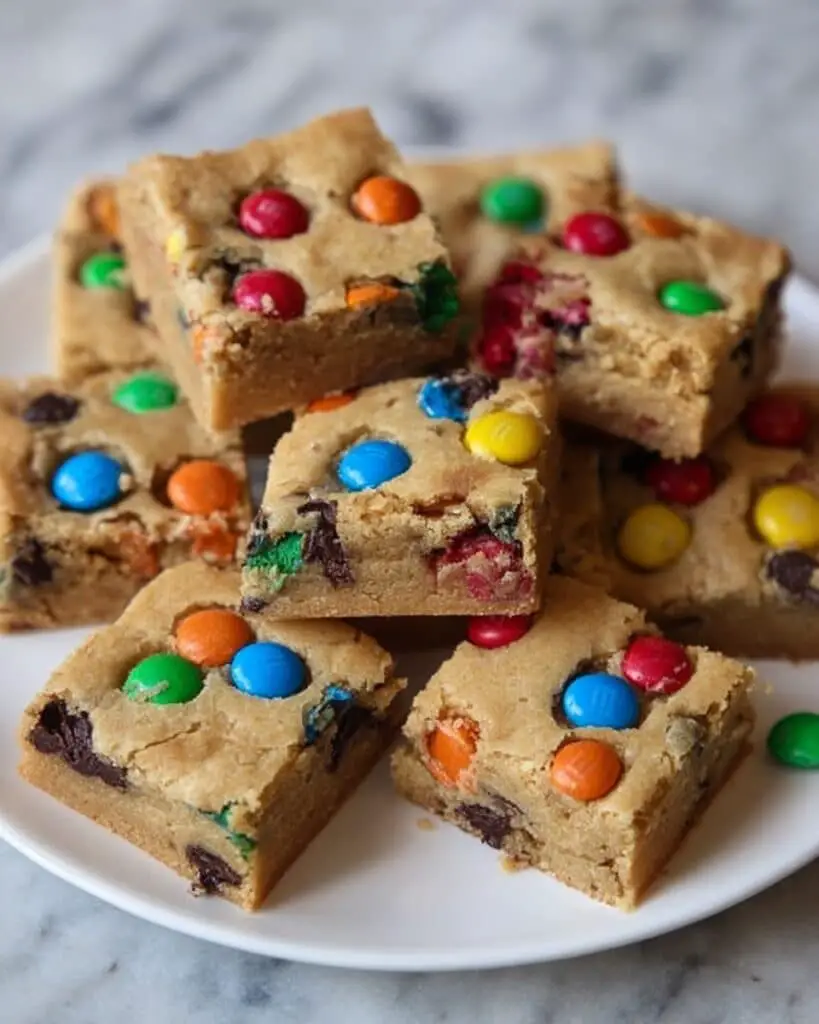 Oreo M&M Cookie Bar Recipe
