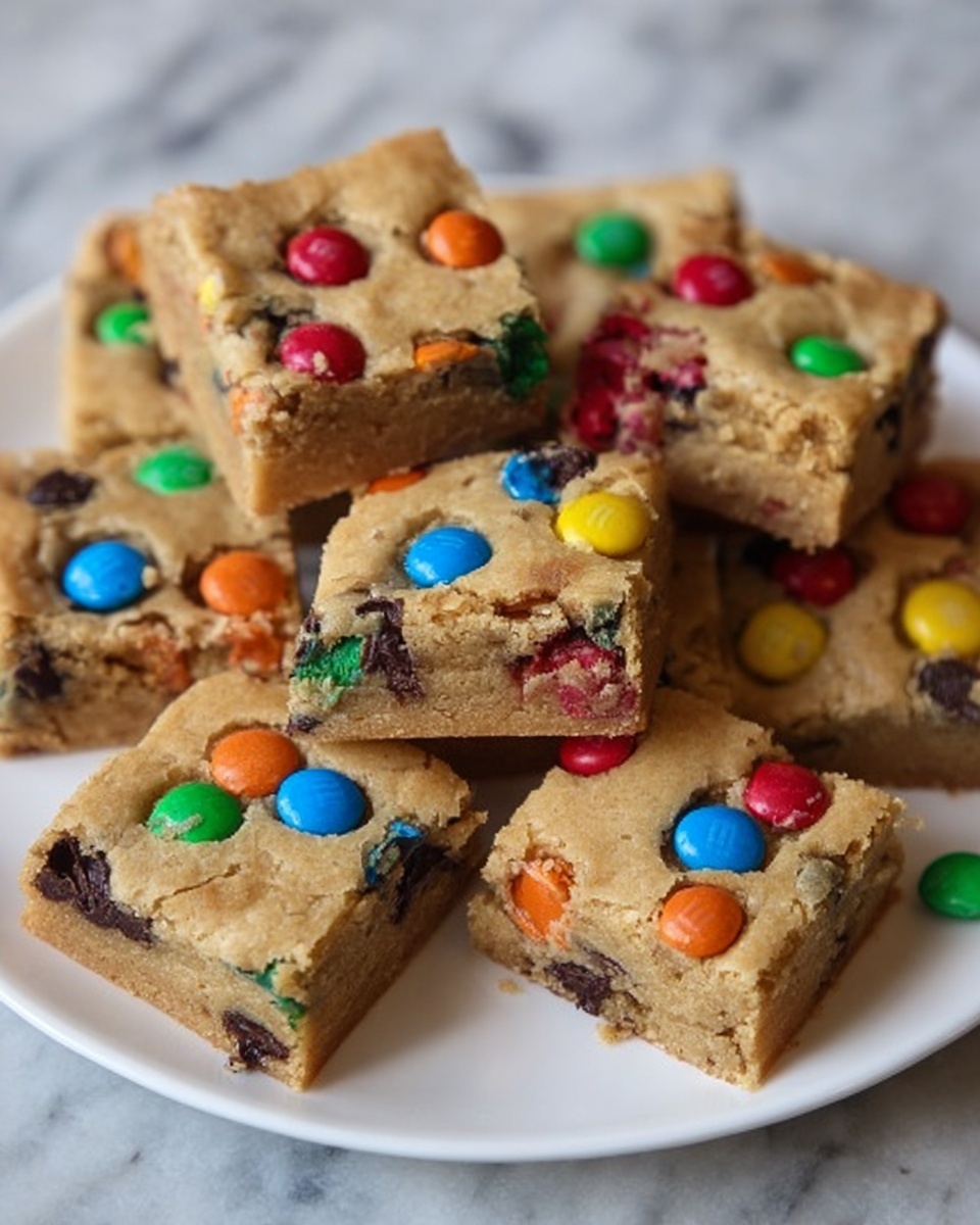 Oreo M&M Cookie Bar Recipe