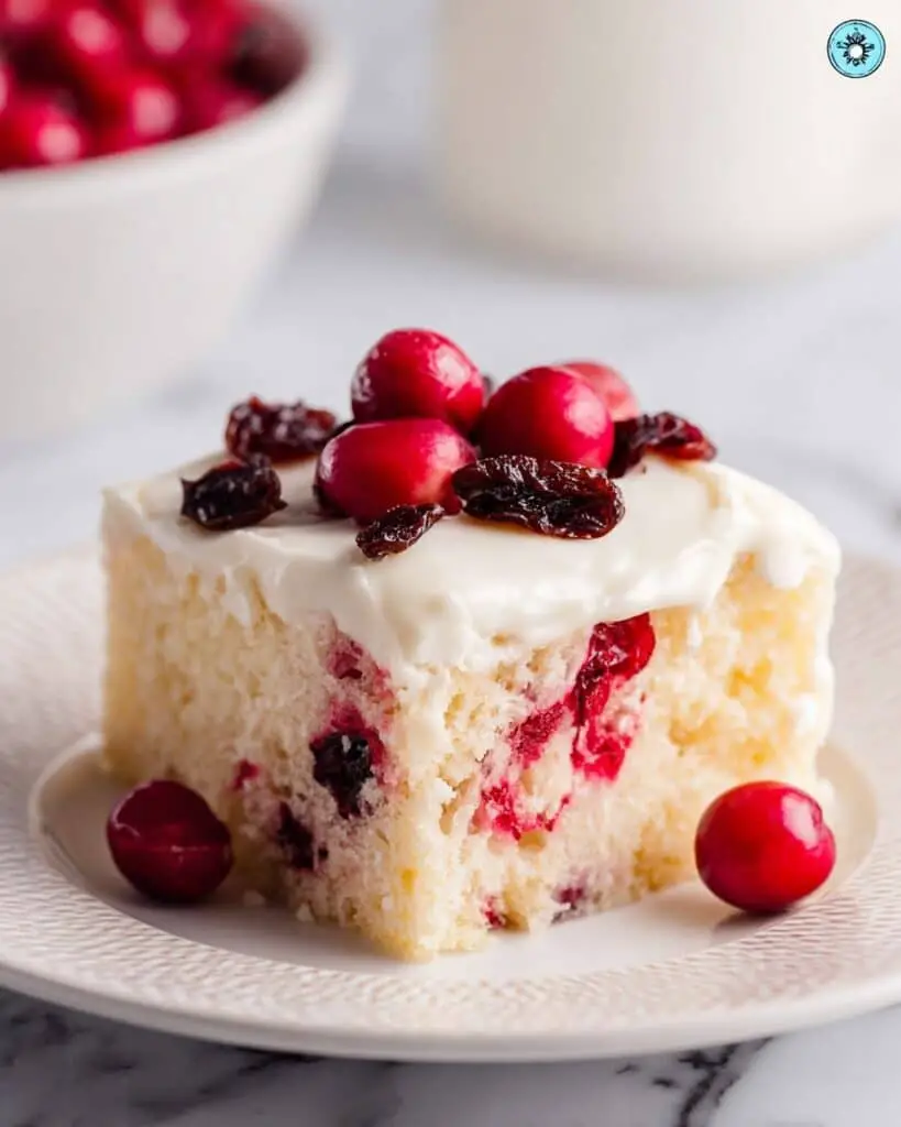 Cranberry Poke Cake Recipe