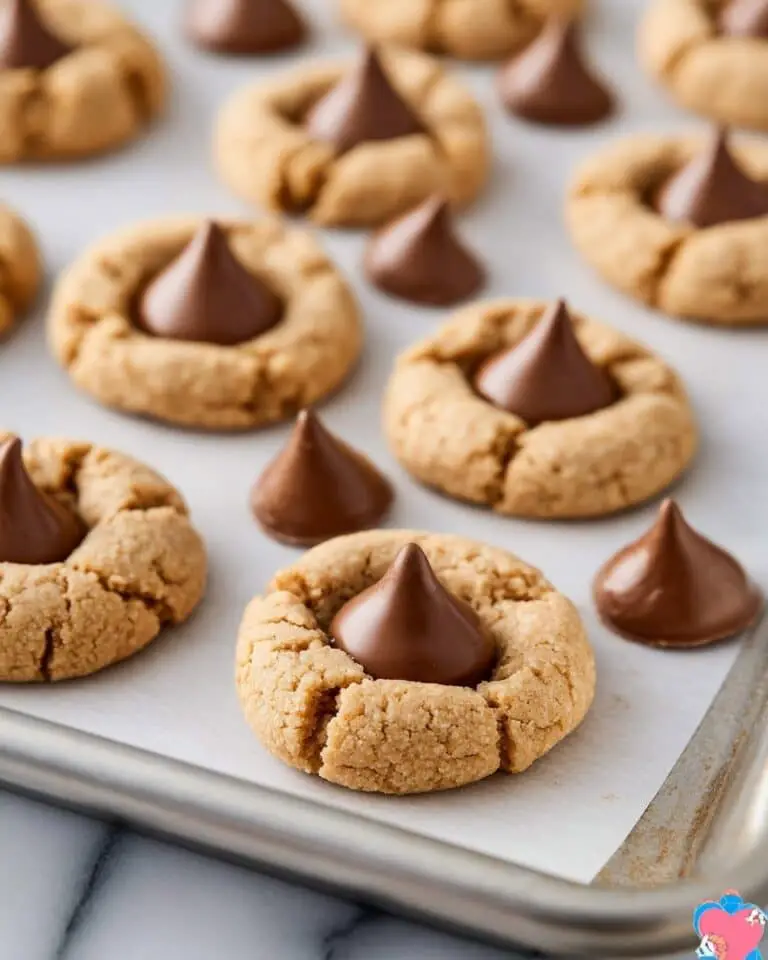 Peanut Butter Blossoms (No Eggs) Recipe