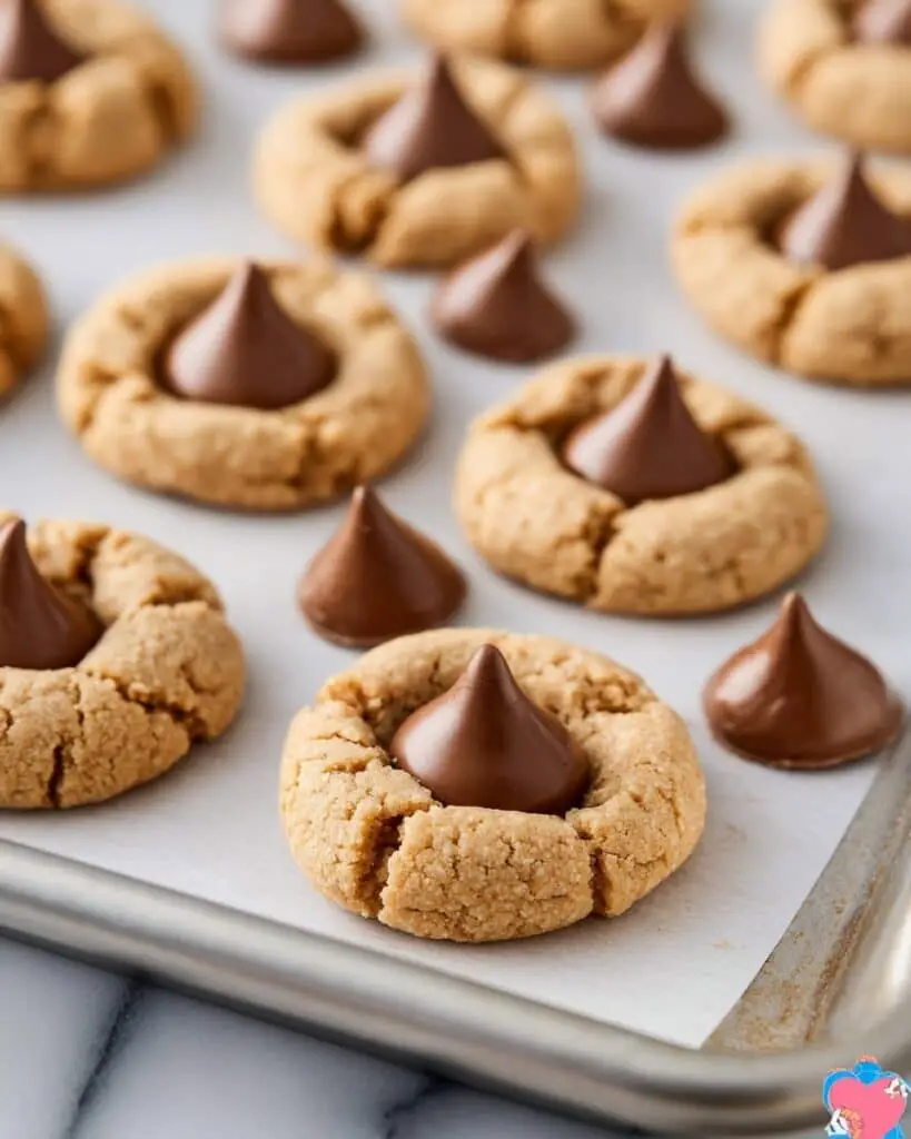 Peanut Butter Blossoms (No Eggs) Recipe